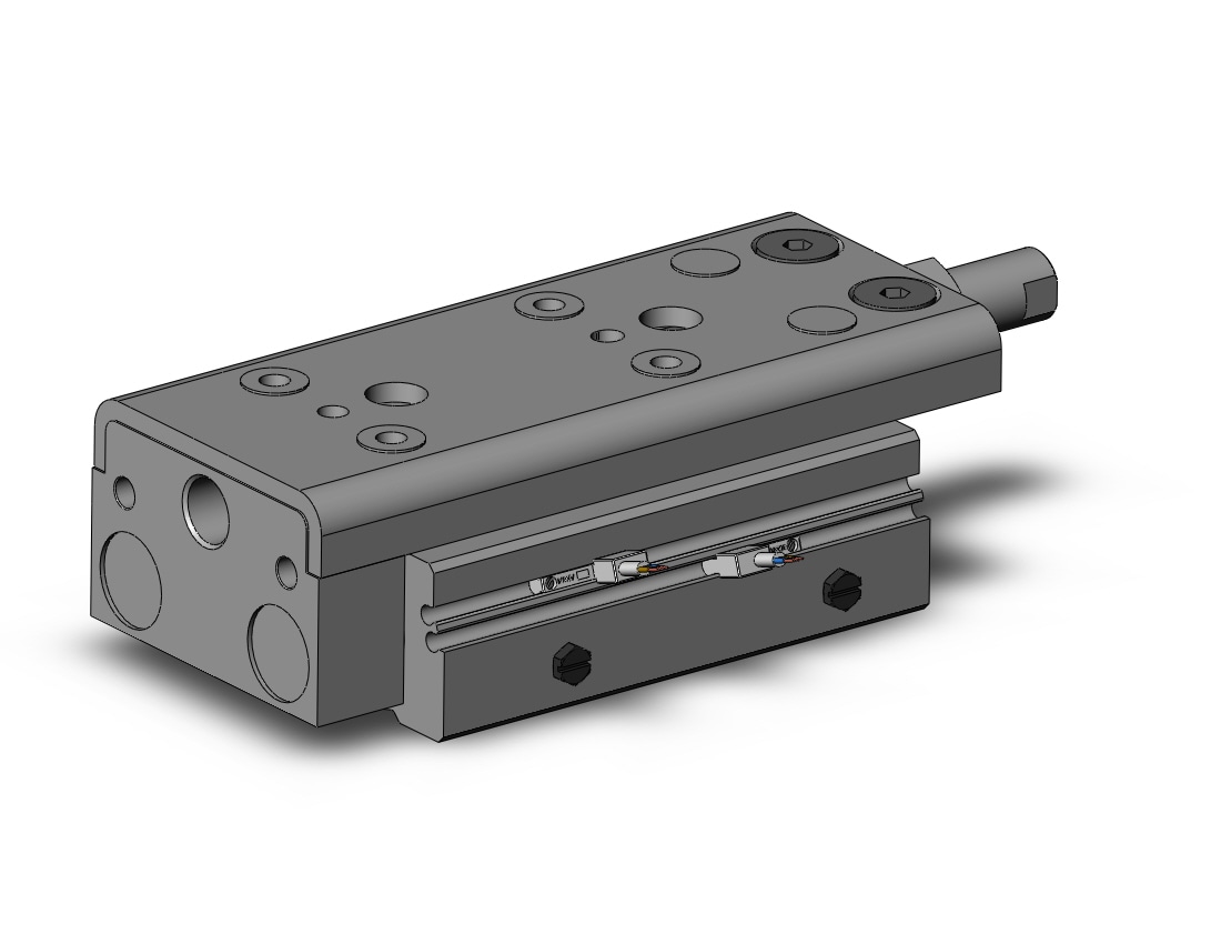 SMC MXQ25A-40ZH-M9NVM cyl, high precision, guide, MXQ GUIDED CYLINDER