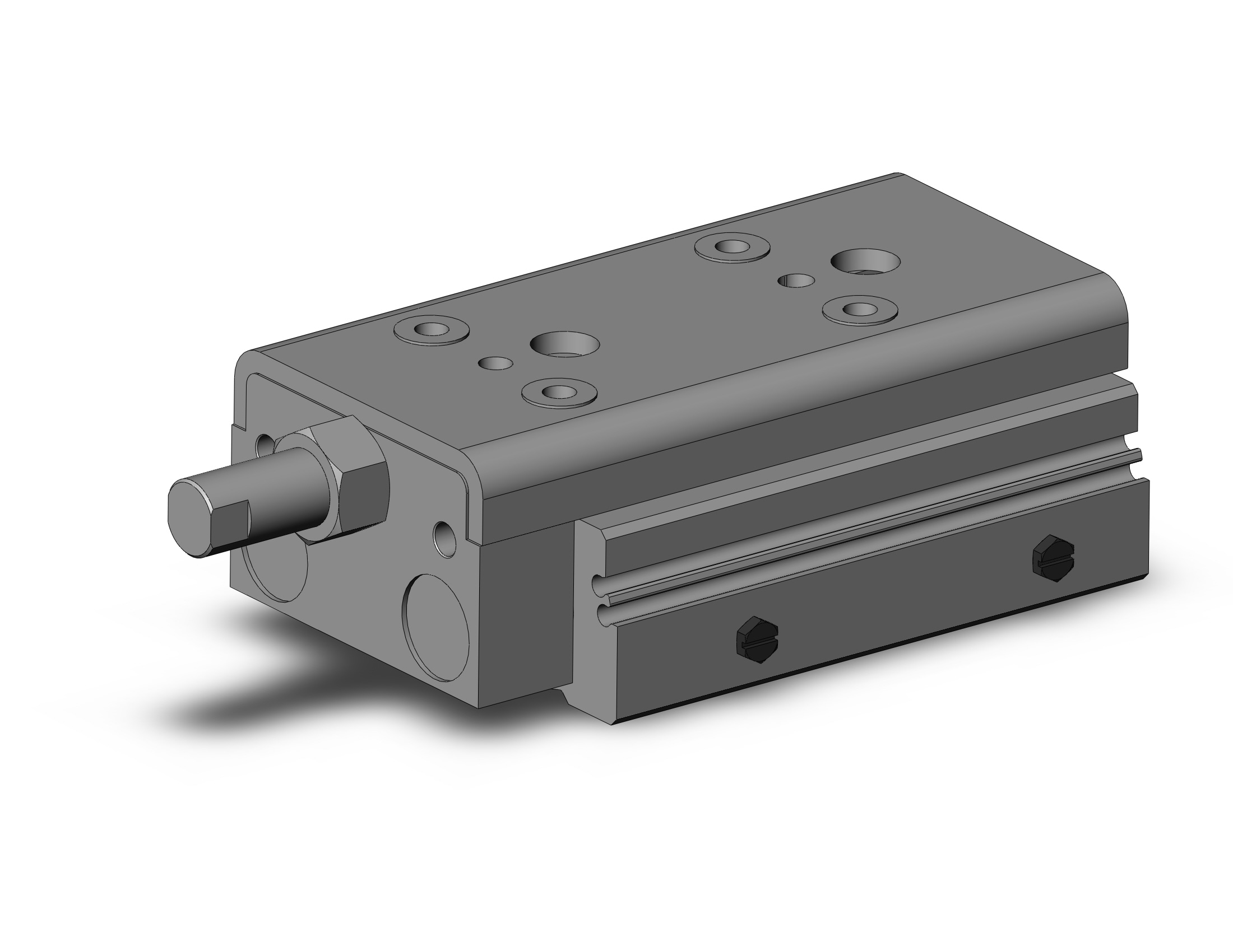 SMC MXQ25A-40ZQ cyl, high precision, guide, MXQ GUIDED CYLINDER