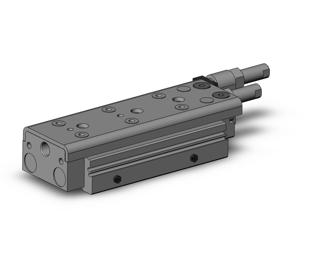 SMC MXQ25A-75ZG6 cylinder, slide table, GUIDED CYLINDER