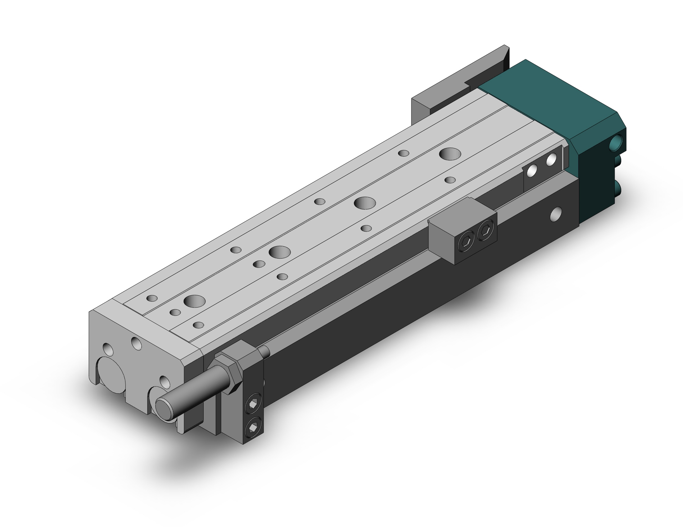 SMC MXQ25L-150BSR cylinder, MXQ GUIDED CYLINDER