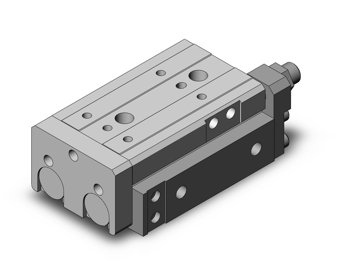 SMC MXQ25L-40AT-A93L cyl, slide table, GUIDED CYLINDER