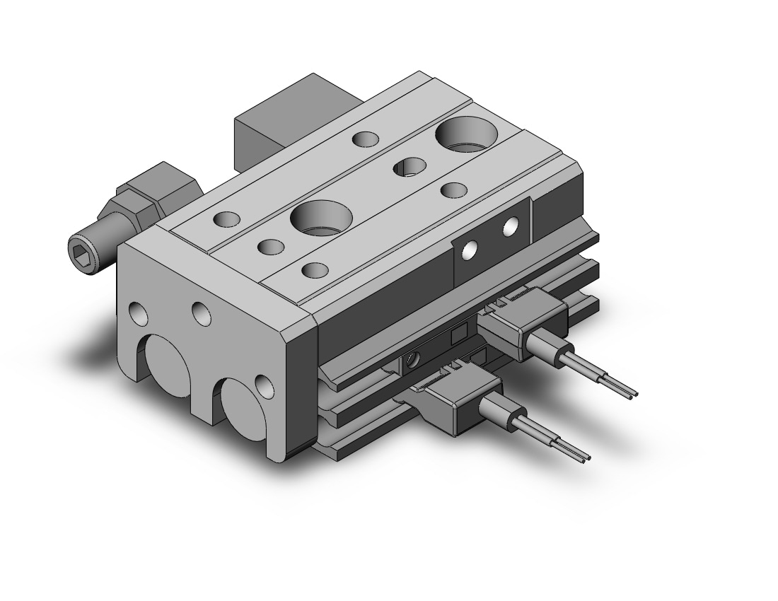 SMC MXQ6-10AS-M9BV cylinder, MXQ GUIDED CYLINDER