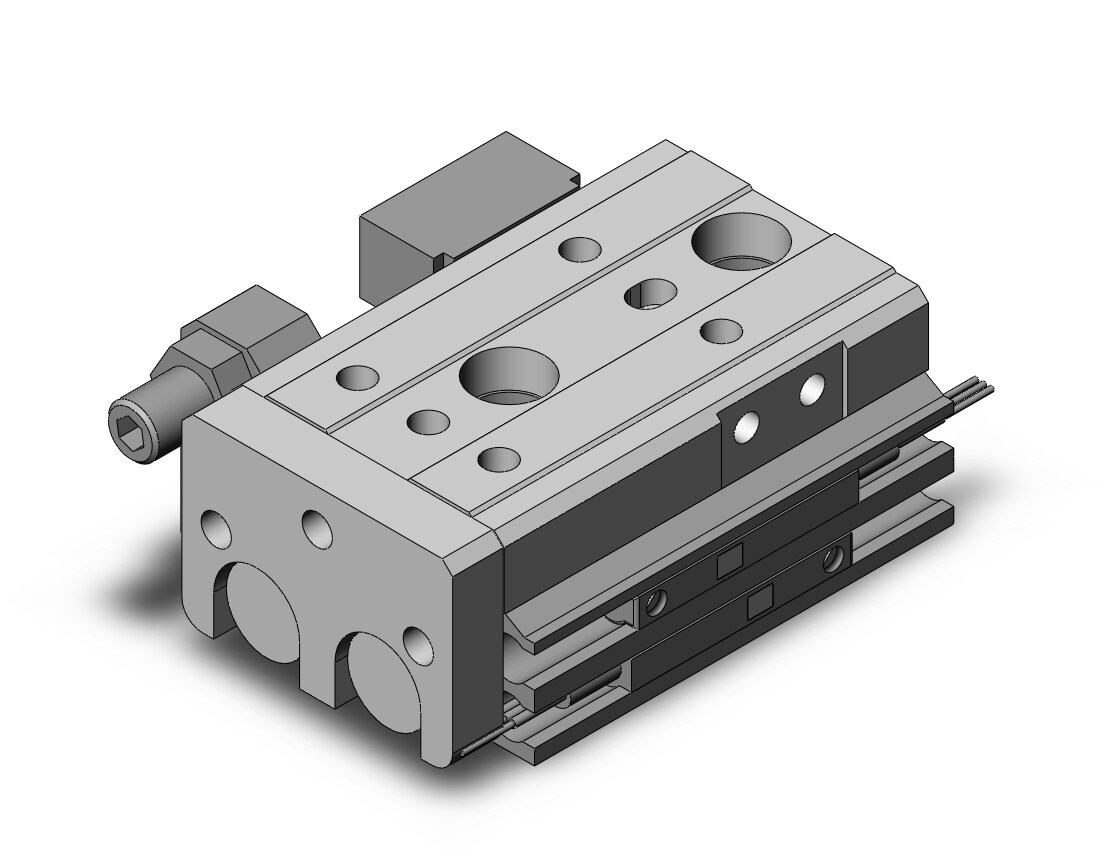 SMC MXQ6-10CS-M9PL cylinder, MXQ GUIDED CYLINDER