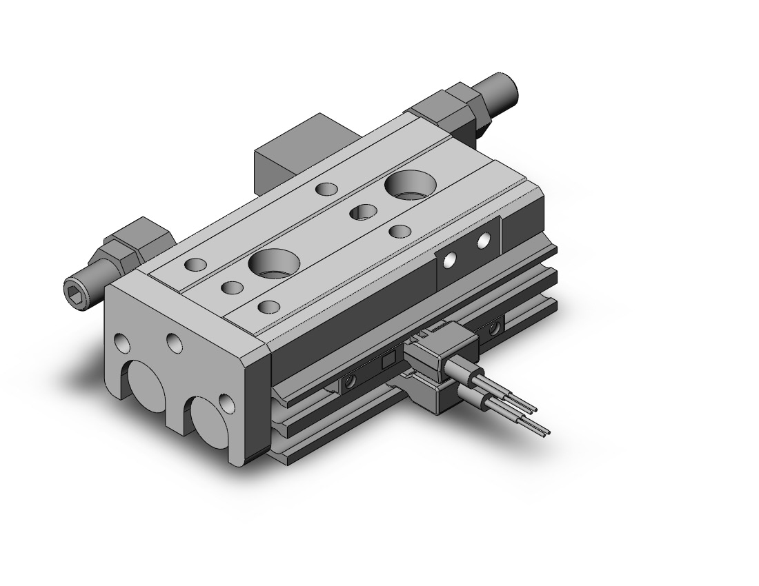 SMC MXQ6-20A-M9BV4 cyl, slide table, GUIDED CYLINDER