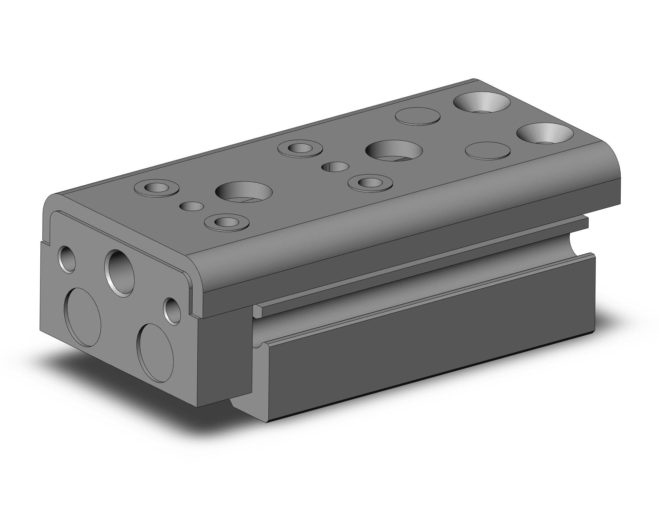 SMC MXQ6A-10Z3 cyl, high precision, guide, MXQ GUIDED CYLINDER