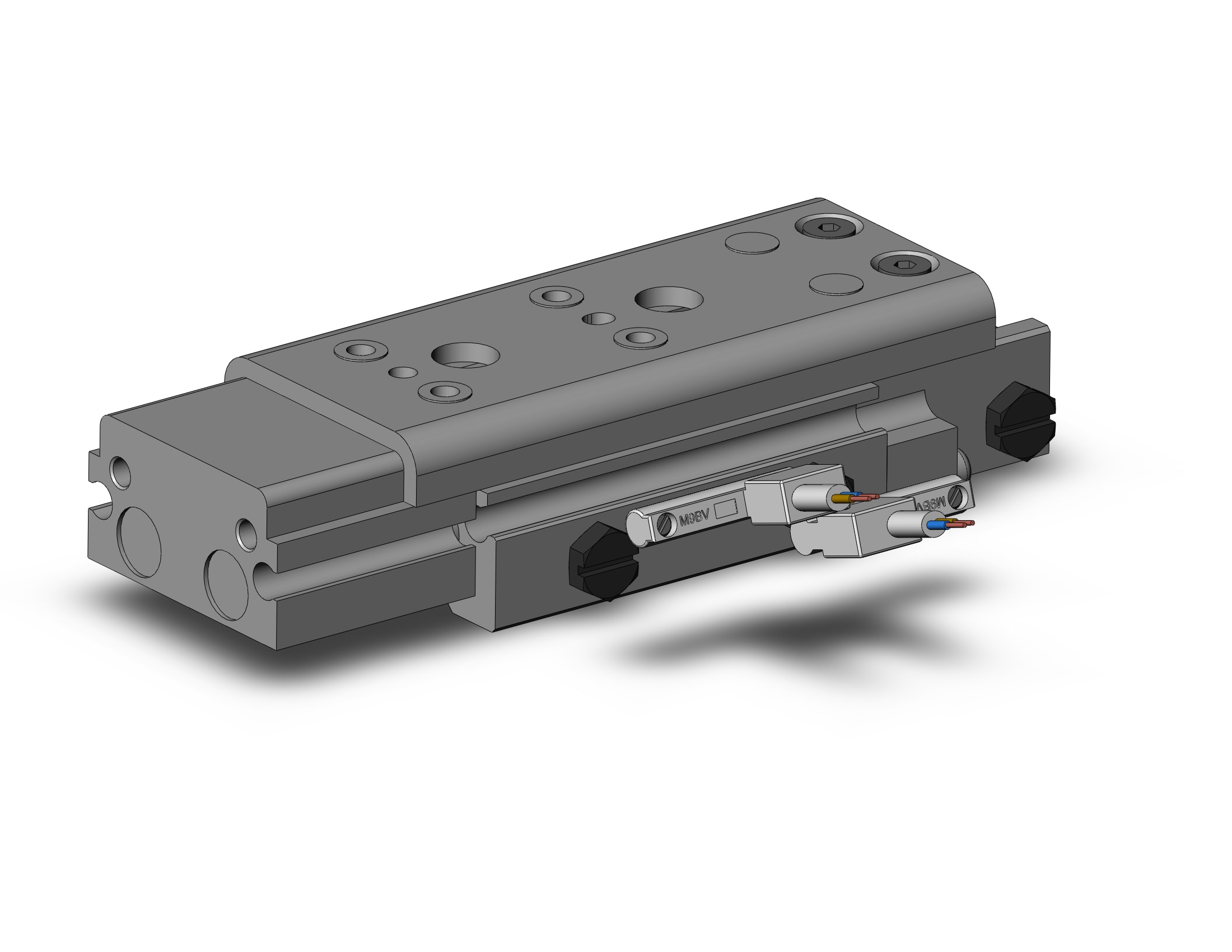 SMC MXQ6A-20Z4-M9BVL3 cyl, high precision, guide, MXQ GUIDED CYLINDER