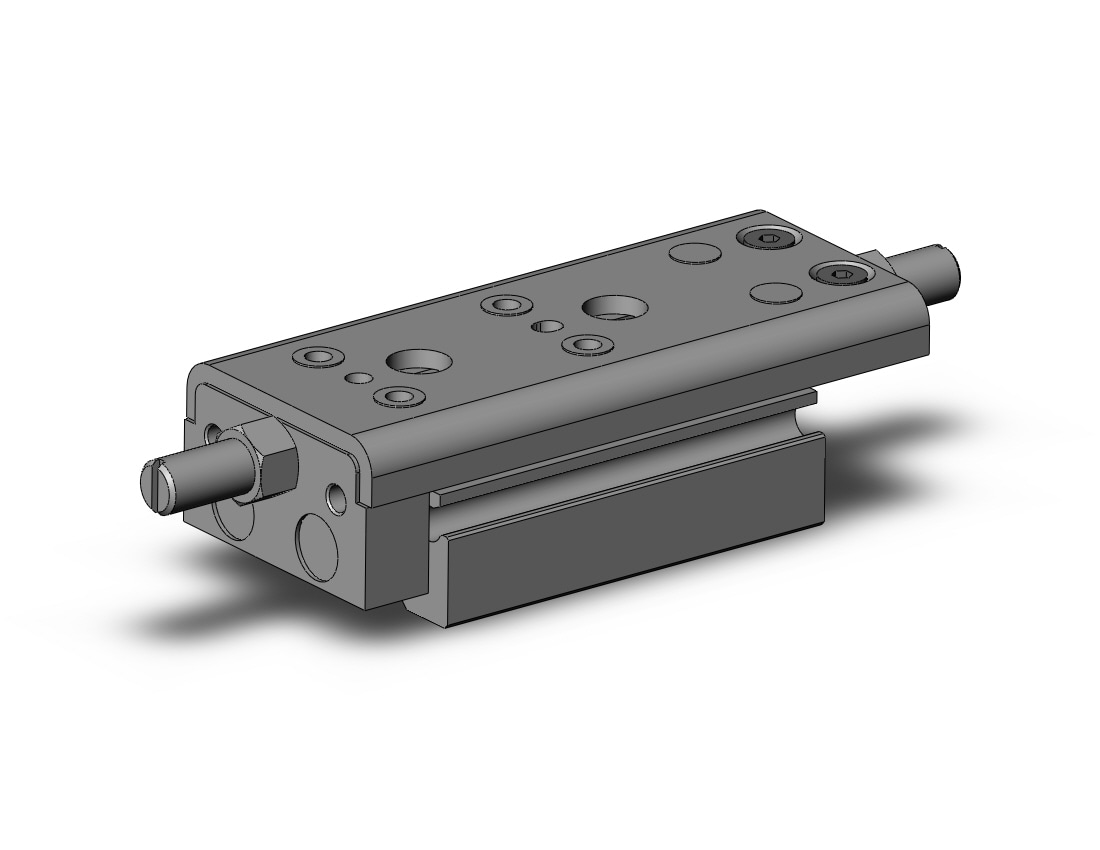 SMC MXQ6A-20ZG3 cylinder, slide table, GUIDED CYLINDER