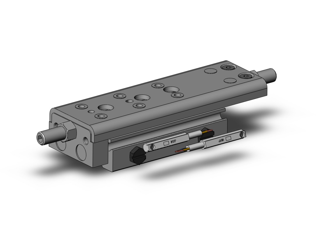 SMC MXQ6A-30ZD-M9PSAPC cyl, high precision, guide, MXQ GUIDED CYLINDER