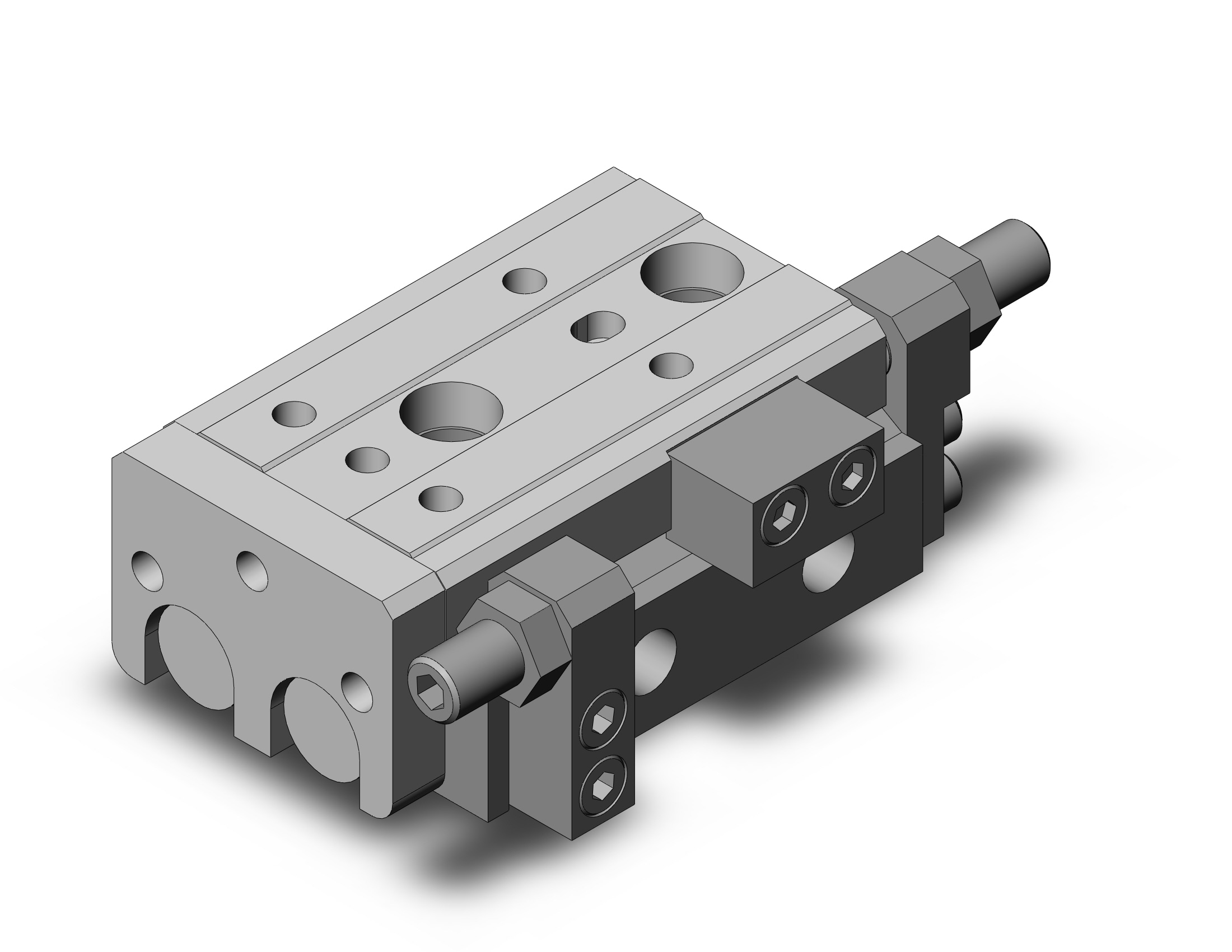 SMC MXQ6L-10A-M9PZ cylinder, MXQ GUIDED CYLINDER