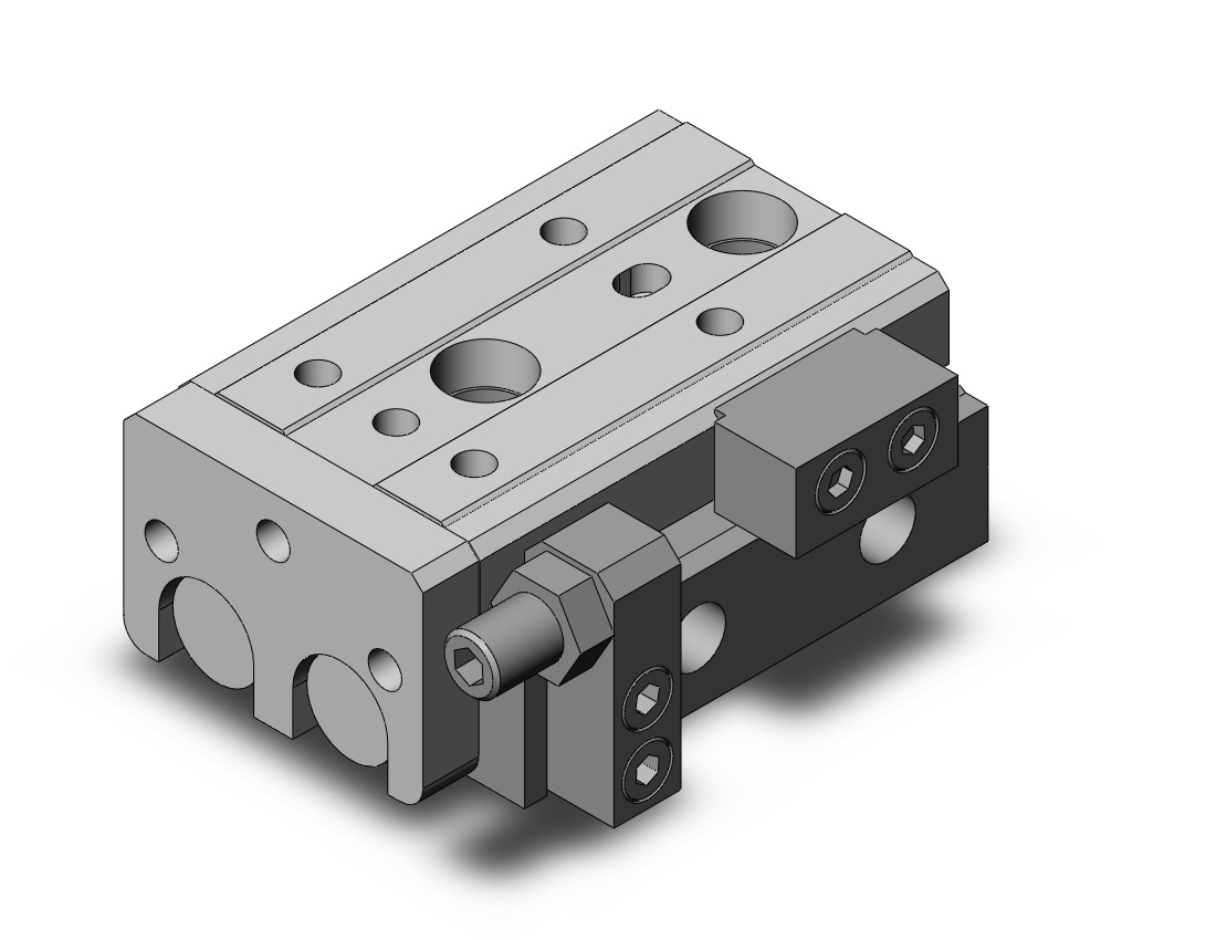 SMC MXQ6L-10CS-M9PL cylinder, MXQ GUIDED CYLINDER