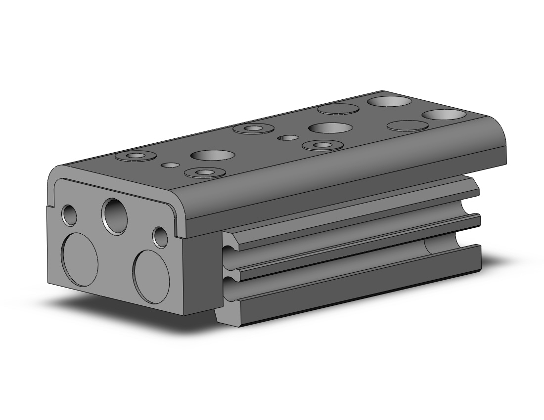 SMC MXQ8-10Z3 cylinder, slide table, GUIDED CYLINDER