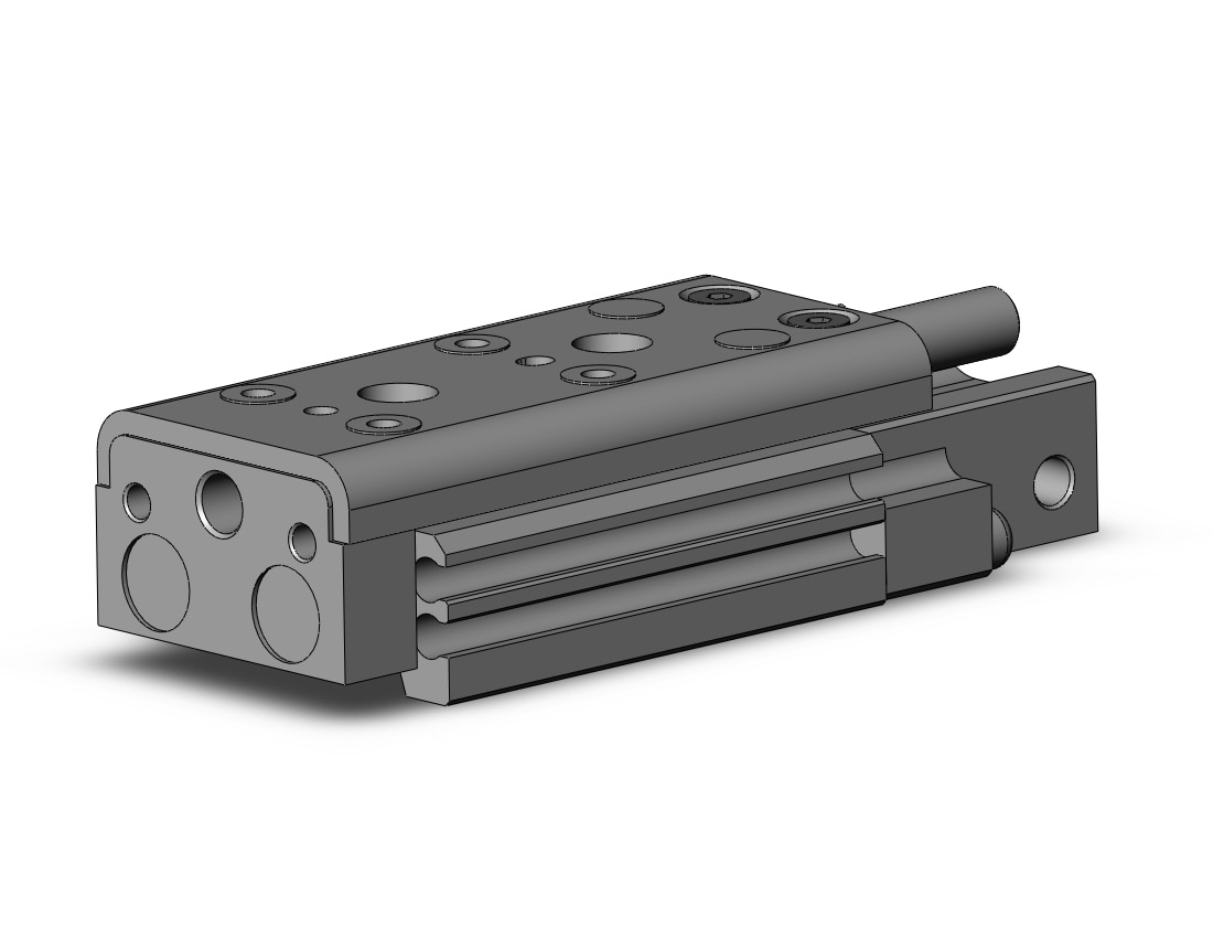 SMC MXQ8-10ZB2 cyl, high precision, guide, MXQ GUIDED CYLINDER