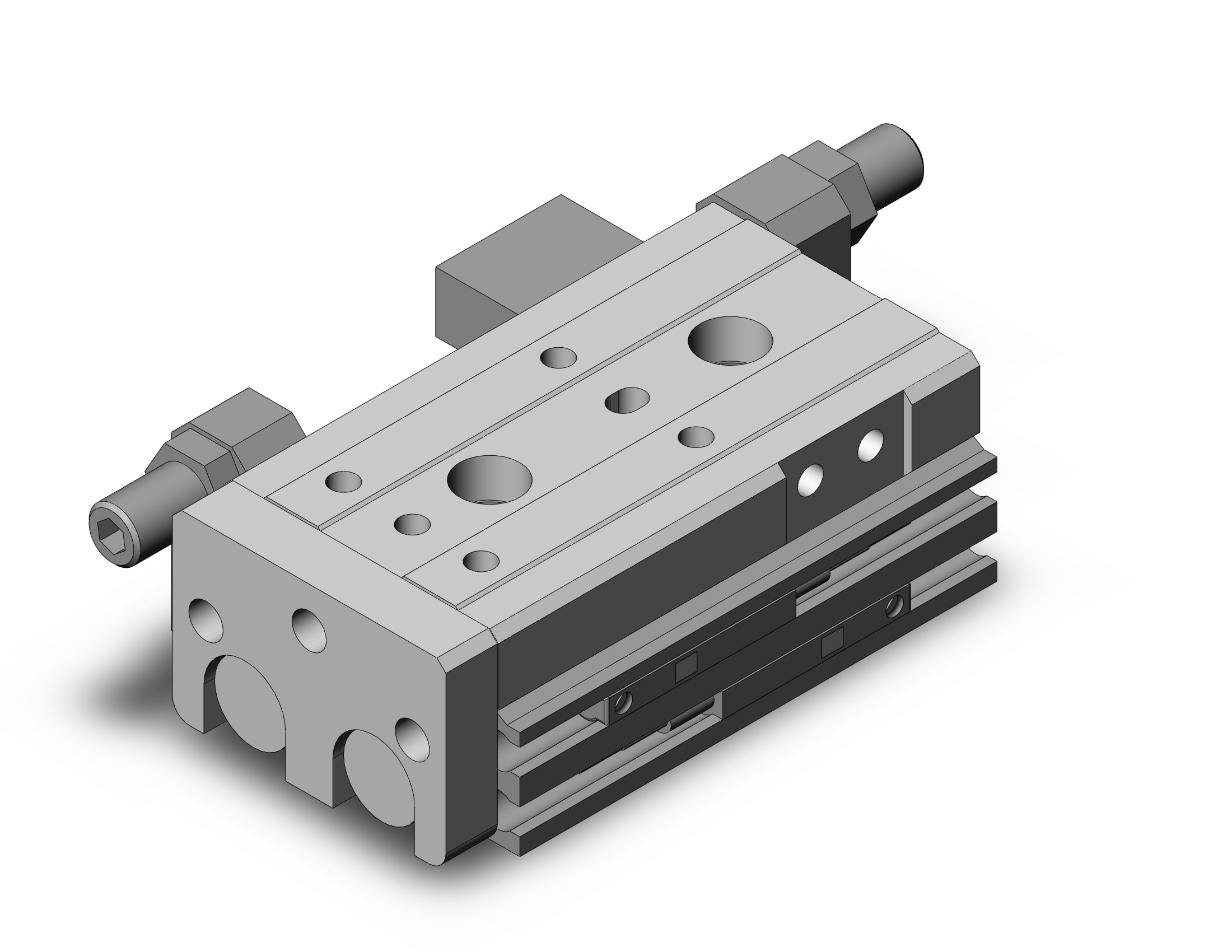 SMC MXQ8-20A-M9NZ cylinder, MXQ GUIDED CYLINDER