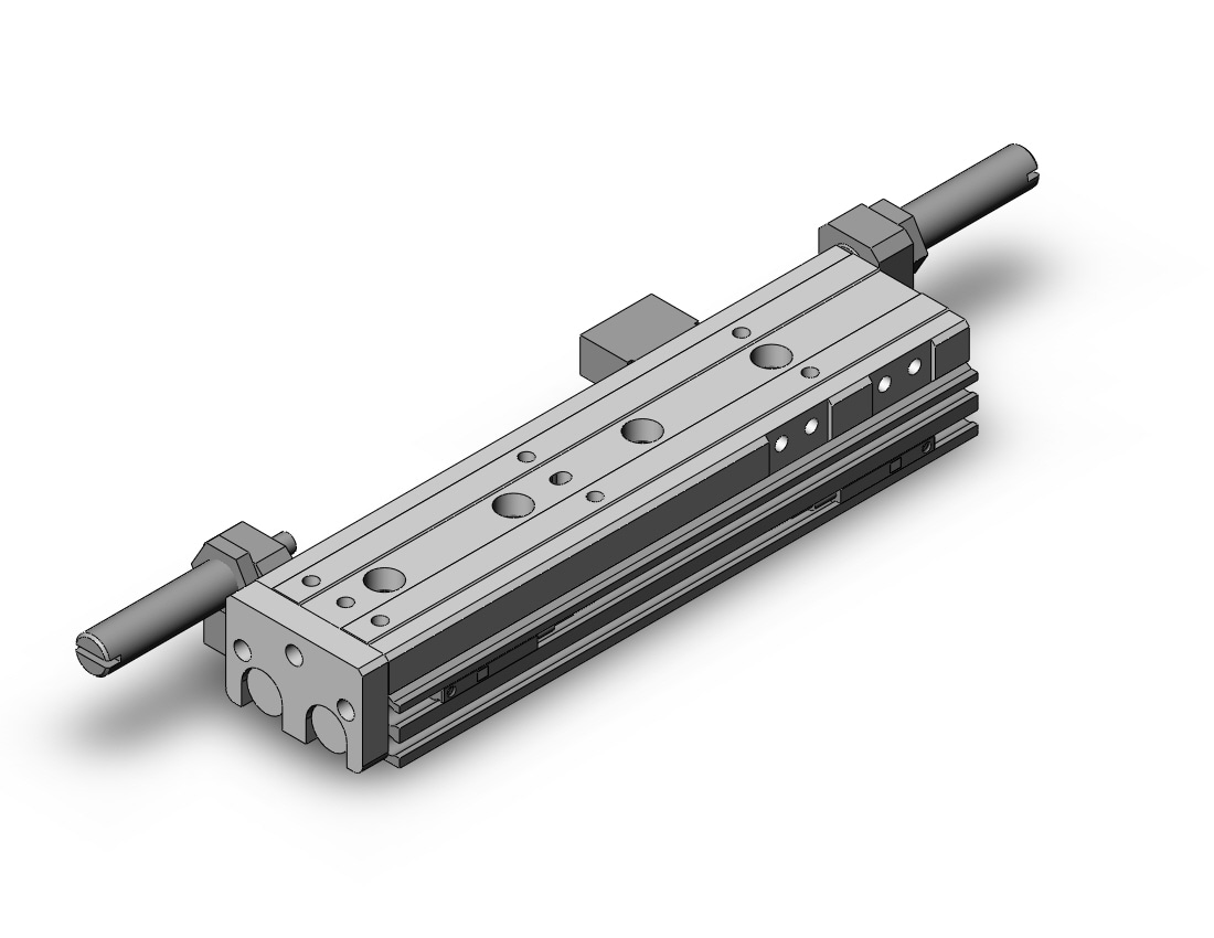 Smc Mxq B M N Cyl Slide Table Shock Absorb Mxq Guided