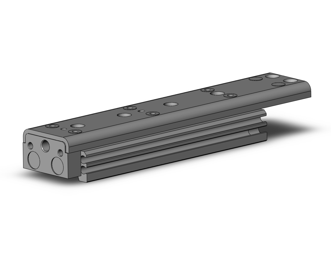 SMC MXQ8-75Z3 cyl, high precision, guide, MXQ GUIDED CYLINDER