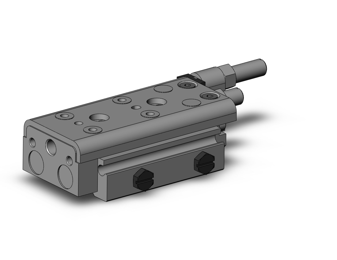 SMC MXQ8A-10ZG6 cylinder, slide table, GUIDED CYLINDER