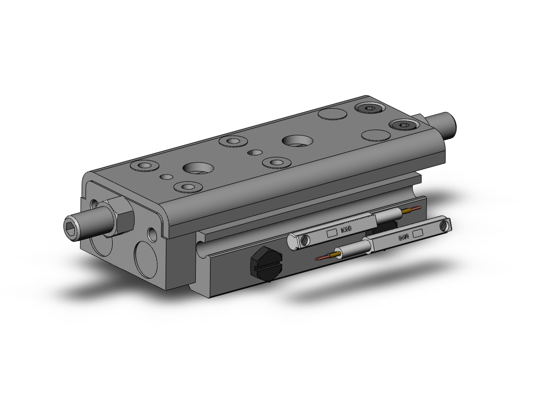 SMC MXQ8A-20ZA-M9BL cyl, high precision, guide, MXQ GUIDED CYLINDER