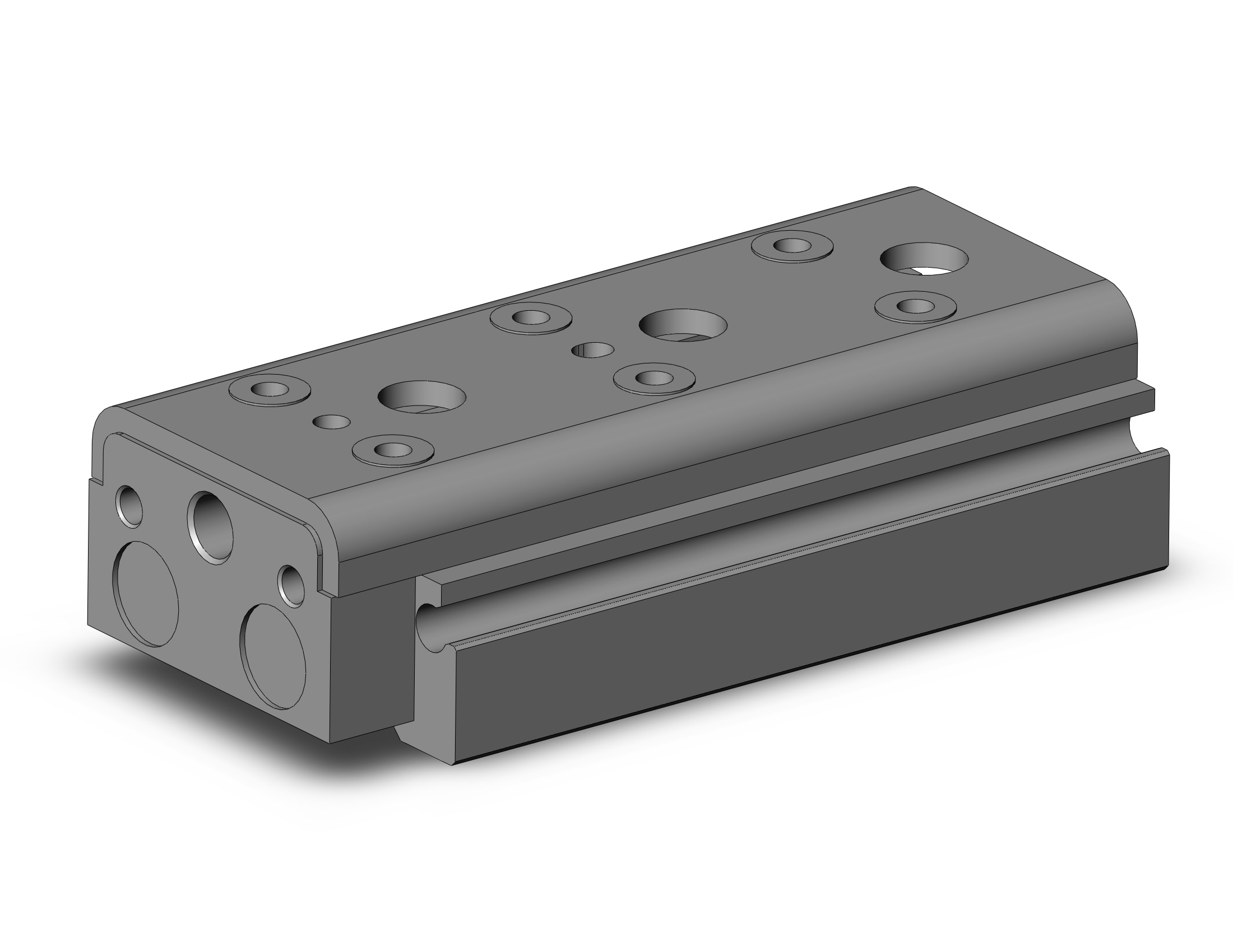 SMC MXQ8A-30ZN3 cylinder, slide table, GUIDED CYLINDER