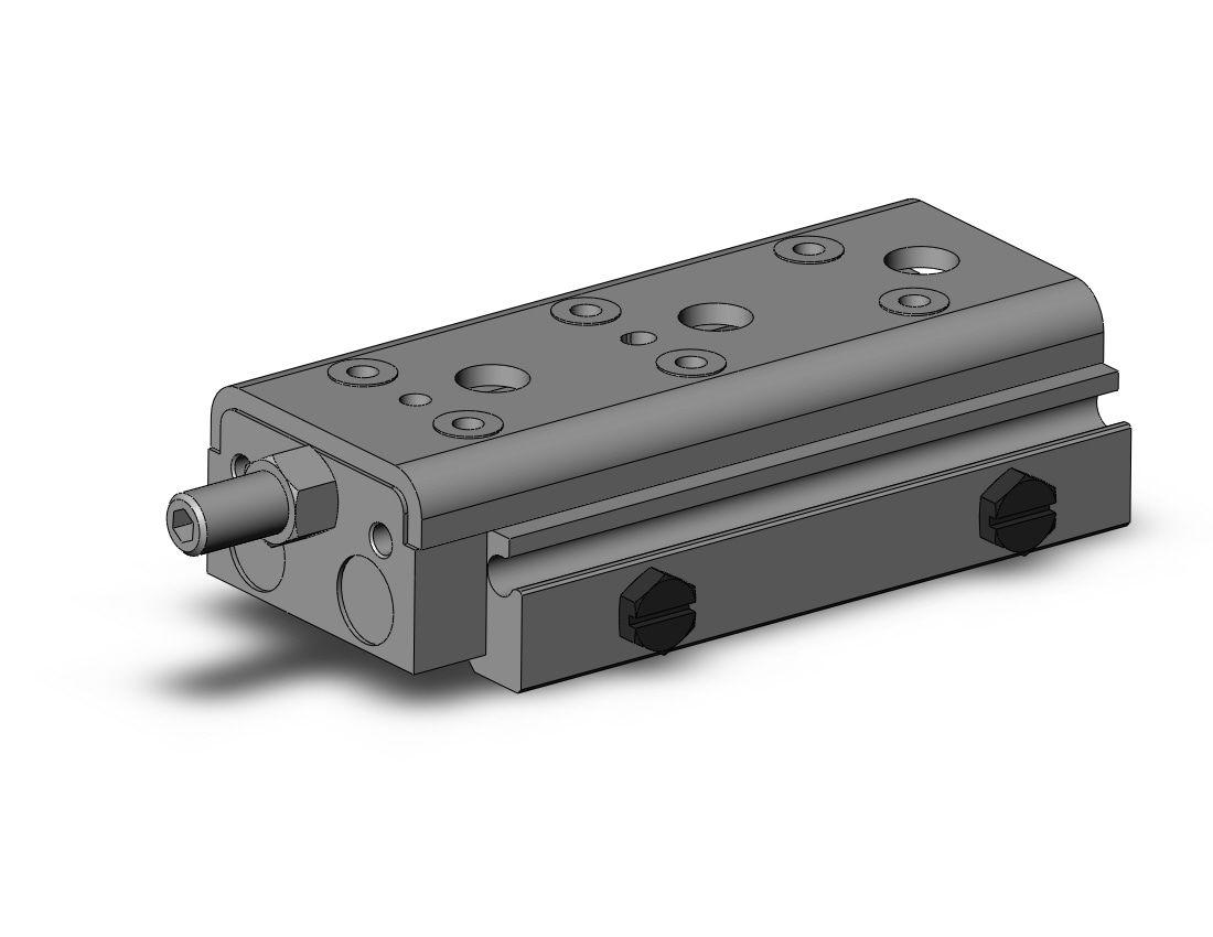 SMC MXQ8A-30ZS cyl, high precision, guide, MXQ GUIDED CYLINDER