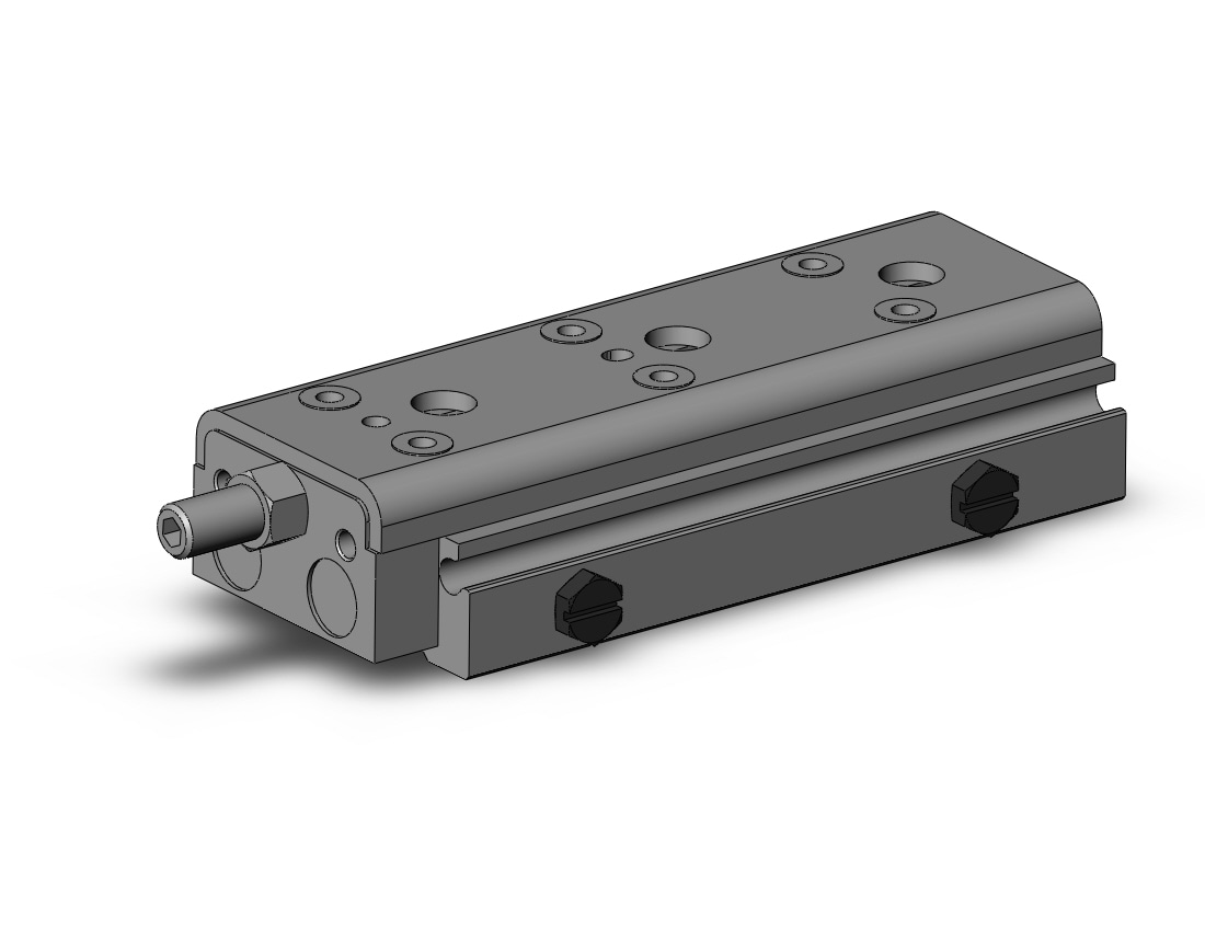 SMC MXQ8A-40ZS cyl, high precision, guide, MXQ GUIDED CYLINDER