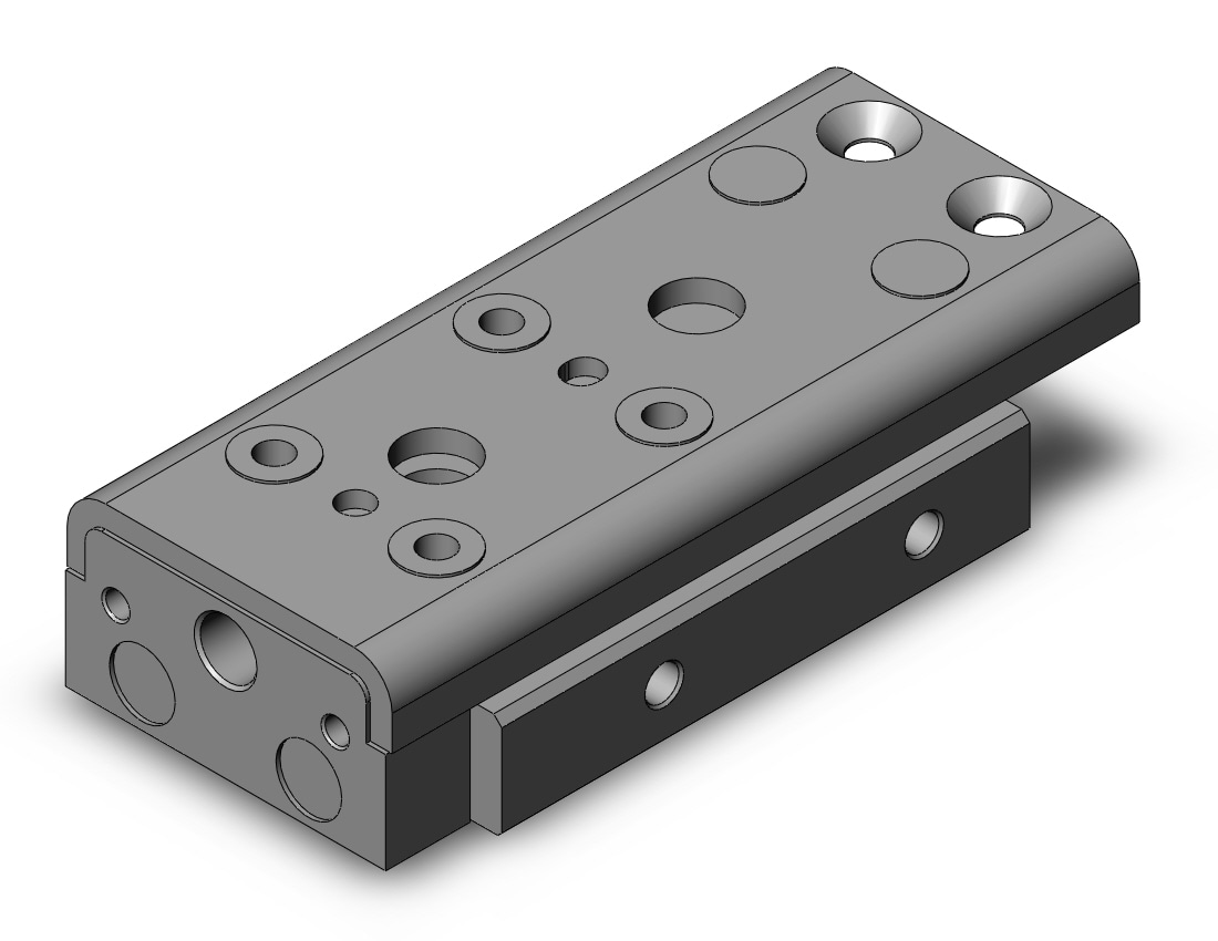 SMC MXQ8BL-20Z-M9NL cyl, high precision, guide, MXQ GUIDED CYLINDER