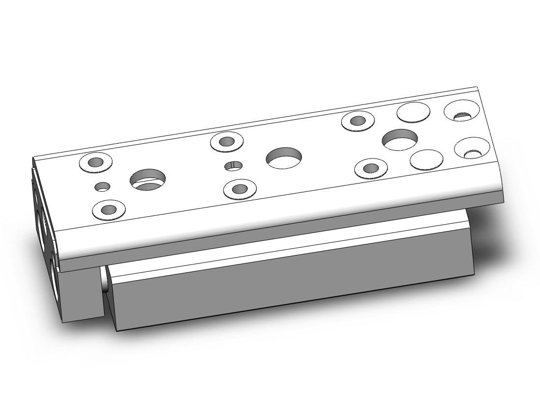 SMC MXQ8CL-30Z3 cylinder, slide table, GUIDED CYLINDER