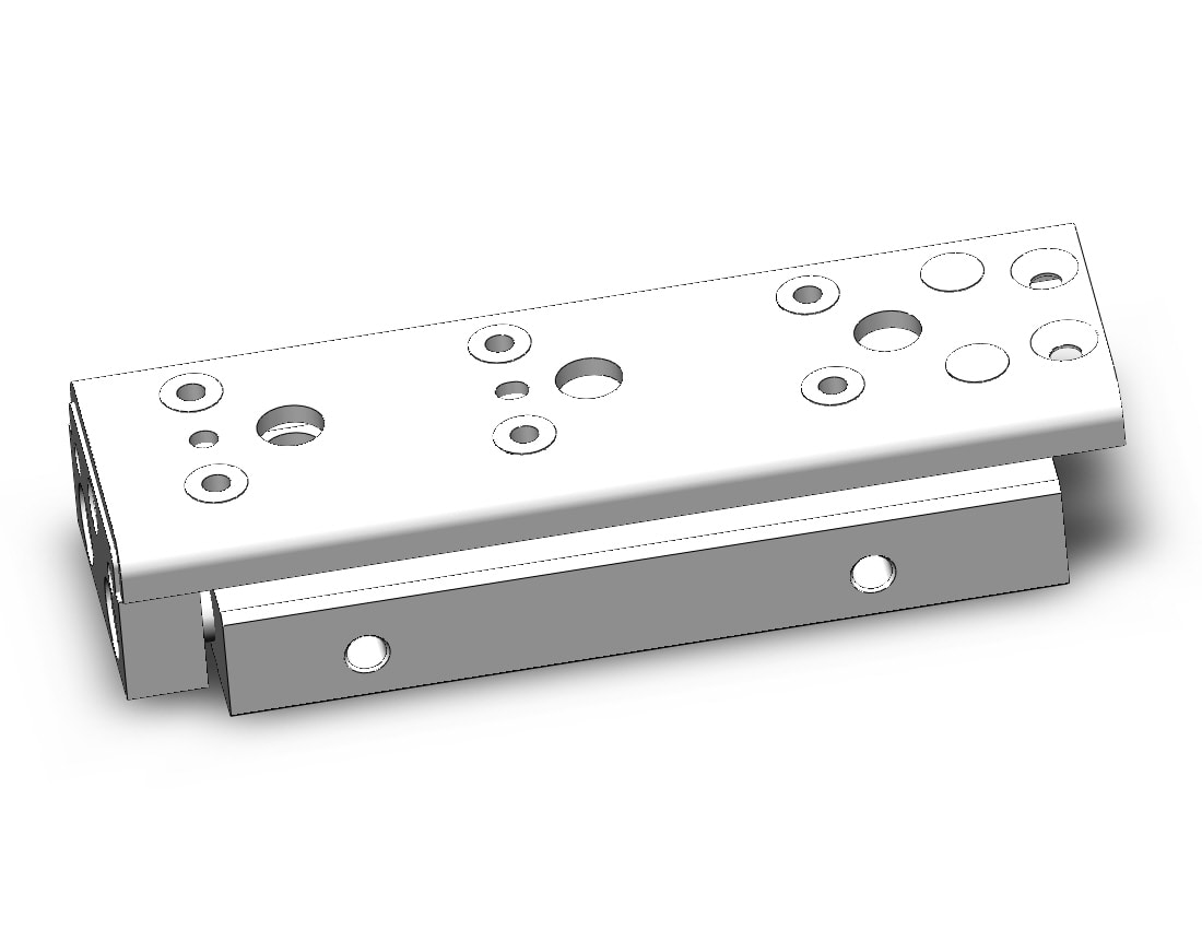 SMC MXQ8CL-40Z cylinder, slide table, GUIDED CYLINDER