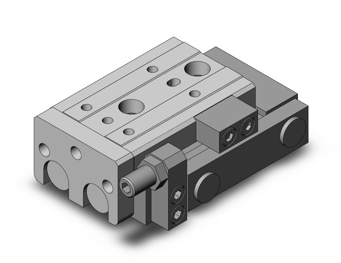 SMC MXQ8L-10ASP cylinder, MXQ GUIDED CYLINDER