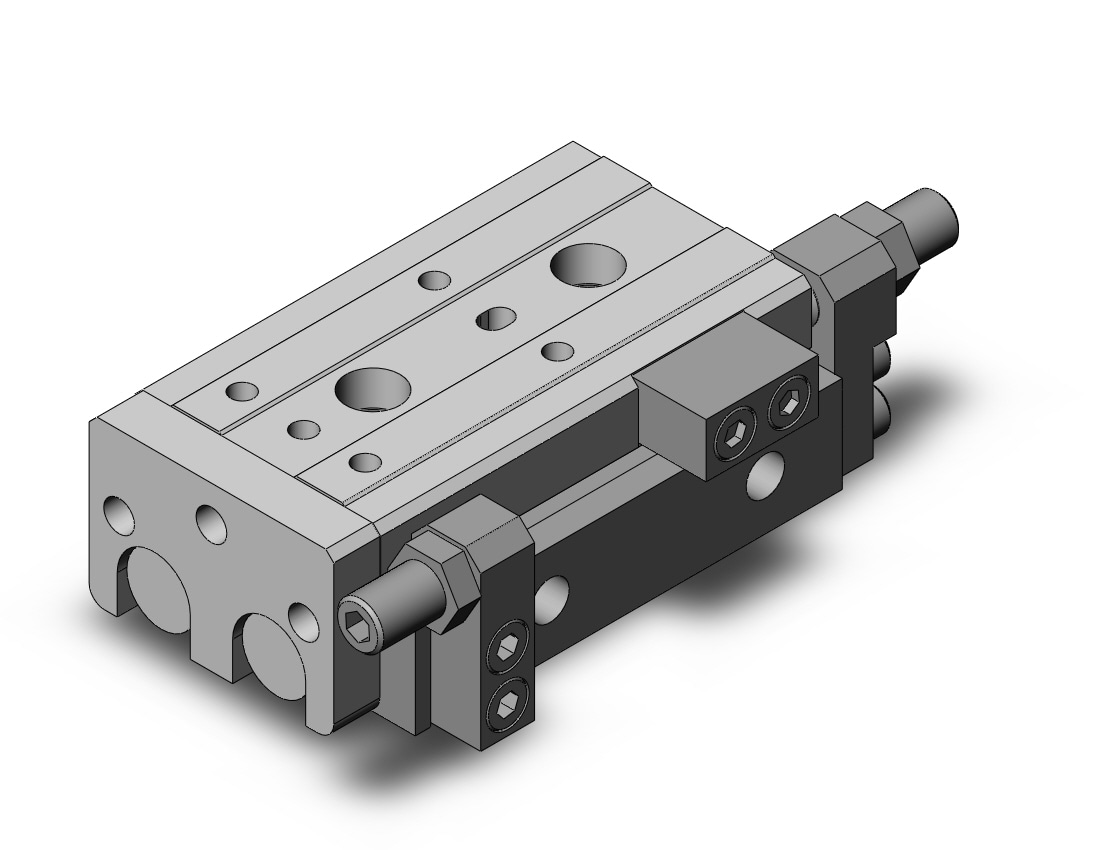 SMC MXQ8L-20A-M9NZ cylinder, MXQ GUIDED CYLINDER