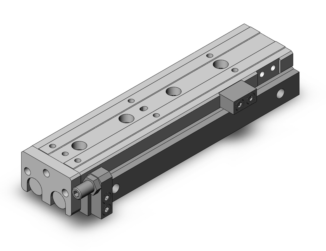 SMC MXQ8L-75AS-M9PMAPC cylinder, MXQ GUIDED CYLINDER