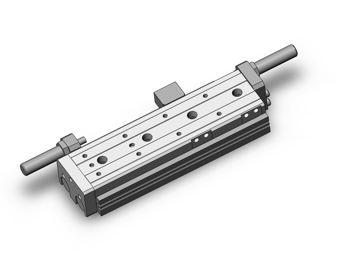 SMC MXQR20TN-100J cyl, slide table, reversible, MXQ GUIDED CYLINDER