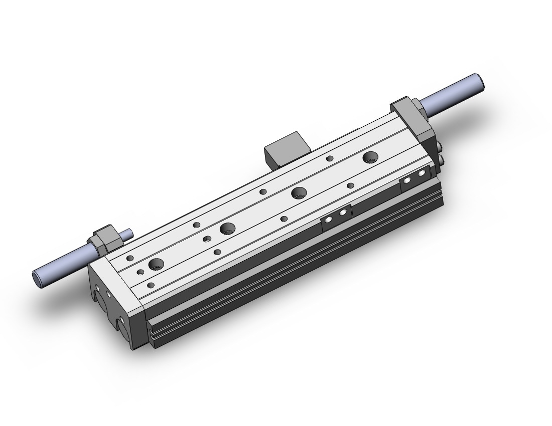 SMC MXQR20TN-125B cyl, slide table, reversible, MXQ GUIDED CYLINDER