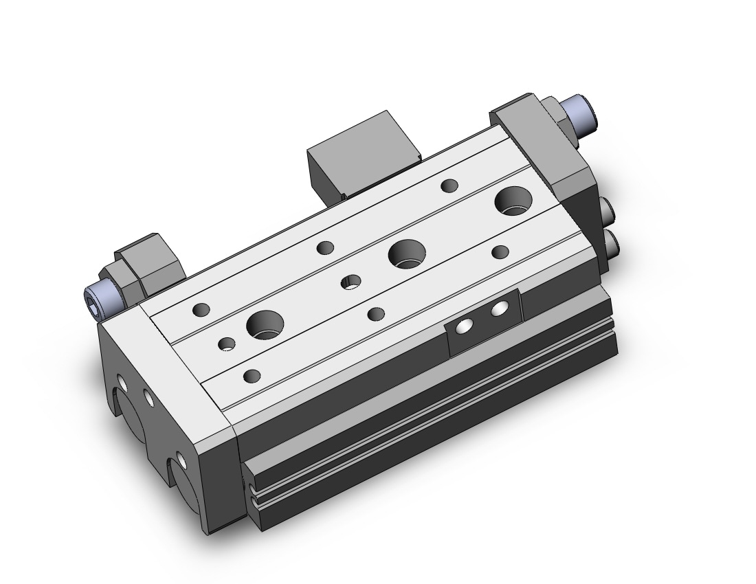 SMC MXQR20TN-50C cyl, slide table, reversible, MXQ GUIDED CYLINDER