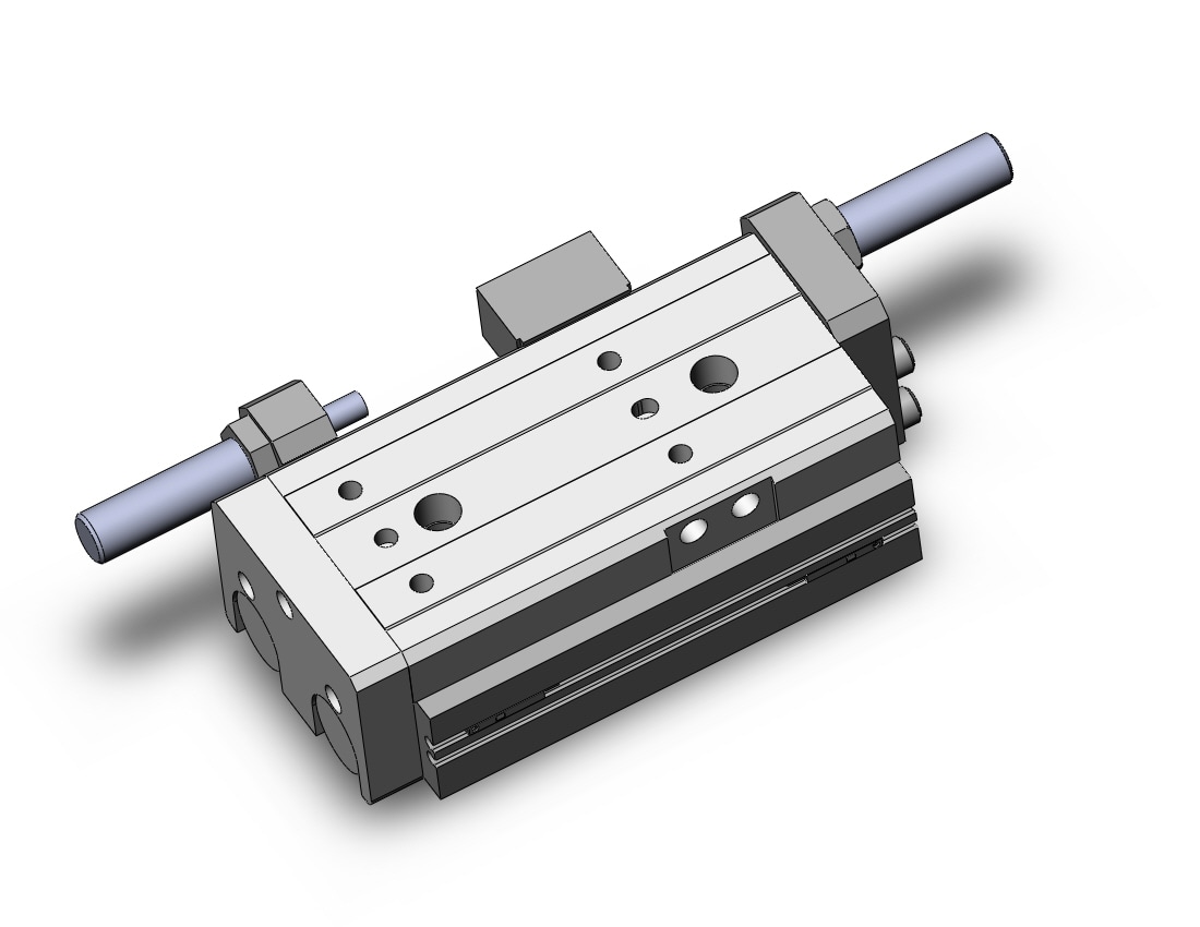 SMC MXQR25-50B-M9PWSDPC cyl, slide table, reversible, MXQ GUIDED CYLINDER