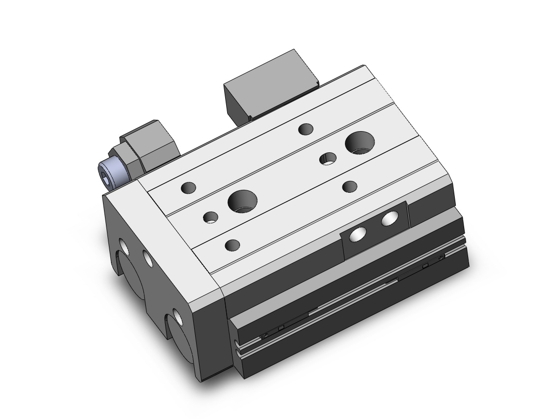 SMC MXQR25TN-30CS-M9P cyl, slide table, reversible, MXQ GUIDED CYLINDER