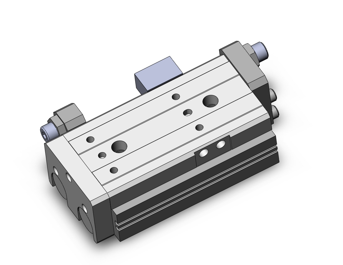 SMC MXQR25TN-50A cyl, slide table, reversible, MXQ GUIDED CYLINDER