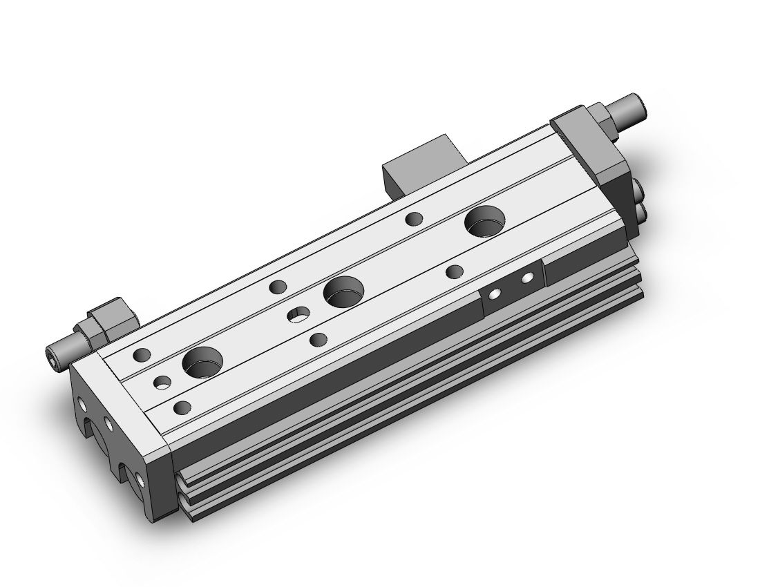 SMC MXQR6-50A cyl, slide table, reversible, MXQ GUIDED CYLINDER