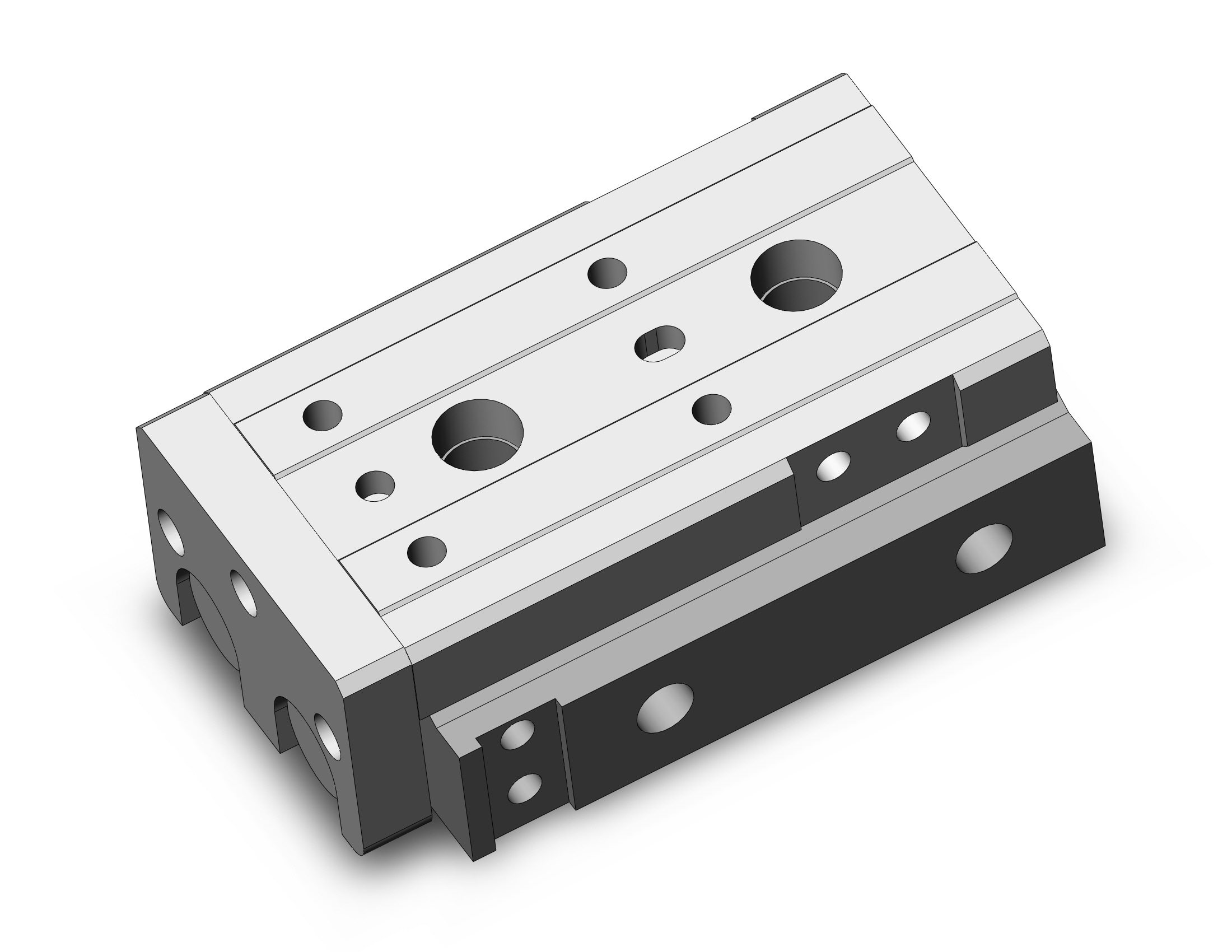 SMC MXQR8L-20-M9PSAPC cyl, slide table, reversible, MXQ GUIDED CYLINDER