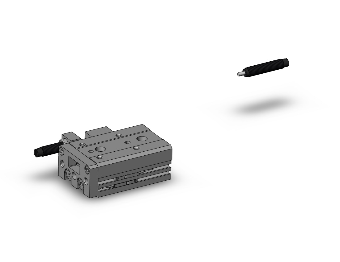 SMC MXS12-10B-M9PSAPC cyl, air slide table, GUIDED CYLINDER