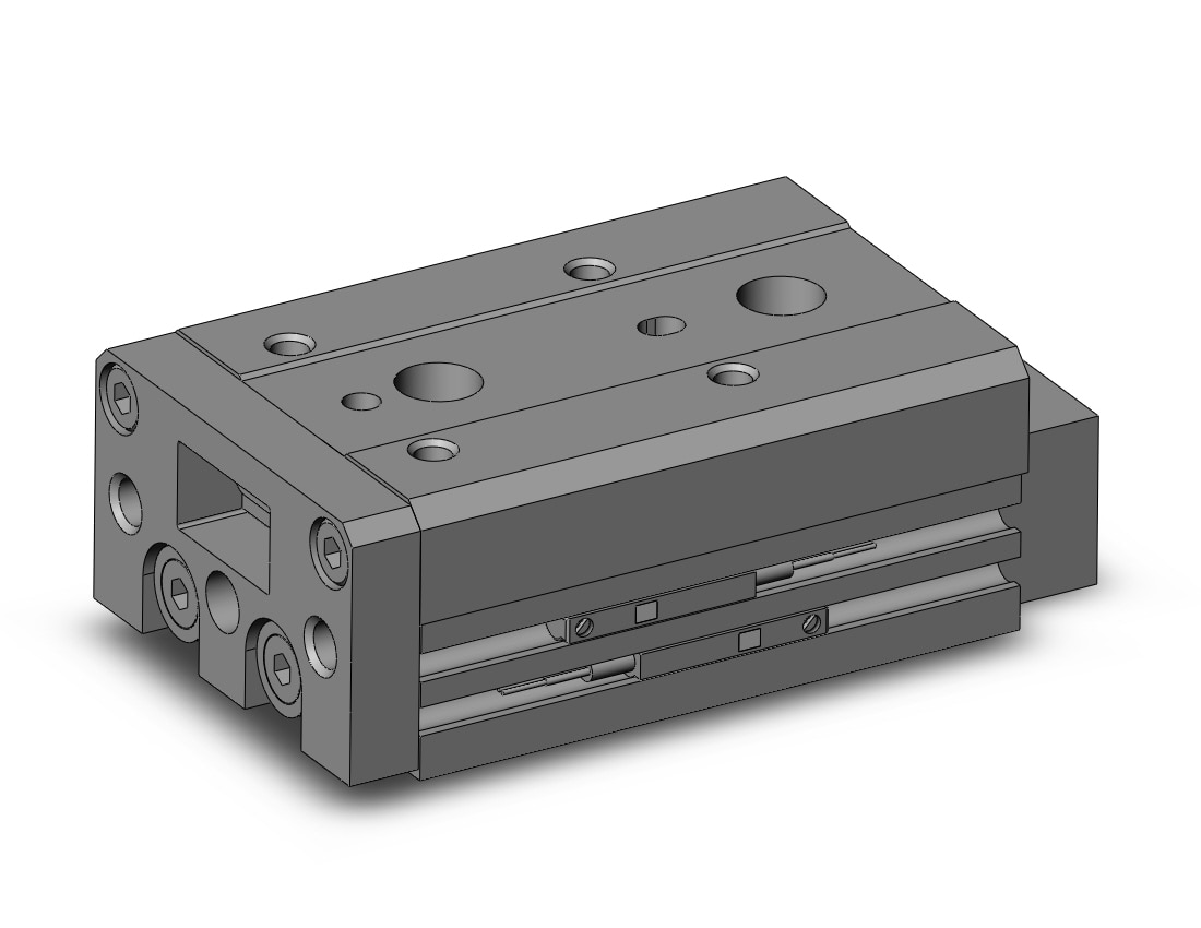 SMC MXS12-20P-M9PL cyl, slide table, MXS/MXJ GUIDED CYLINDER