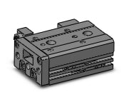 SMC MXS12-30AS-A96L cyl, slide table, stroke adj, MXS/MXJ GUIDED CYLINDER