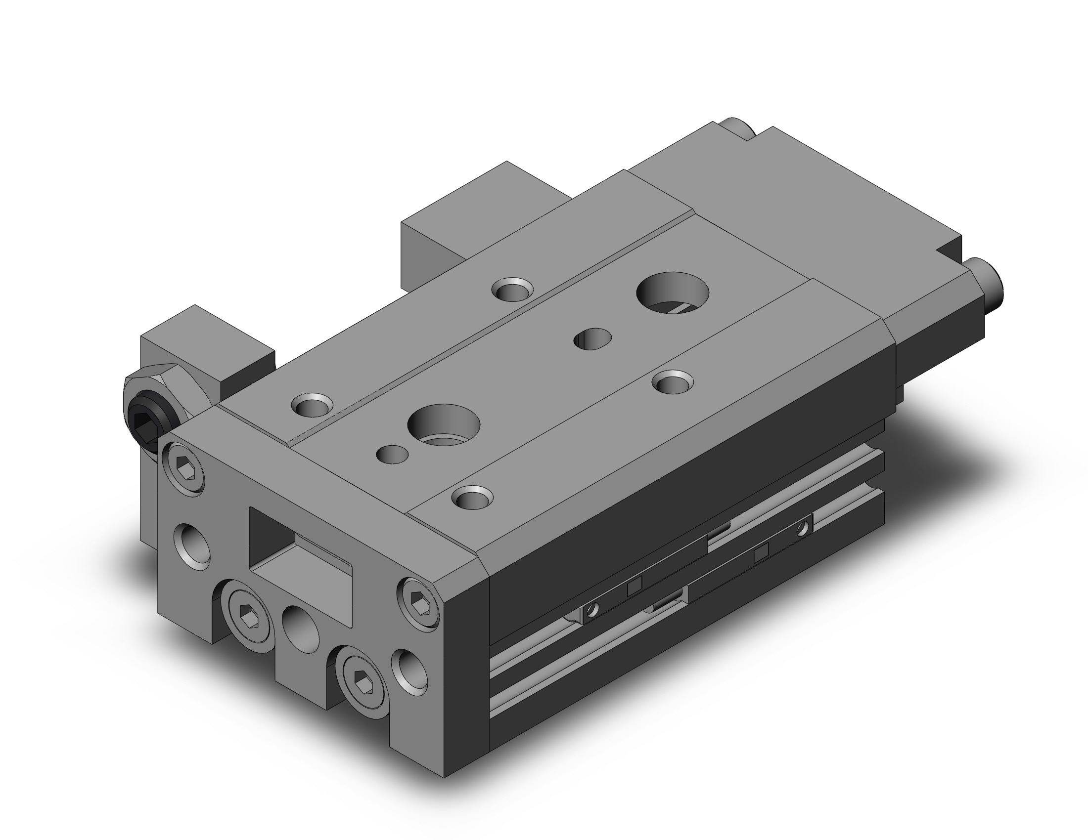 SMC MXS12-30ASR-M9B cyl, air slide table, GUIDED CYLINDER