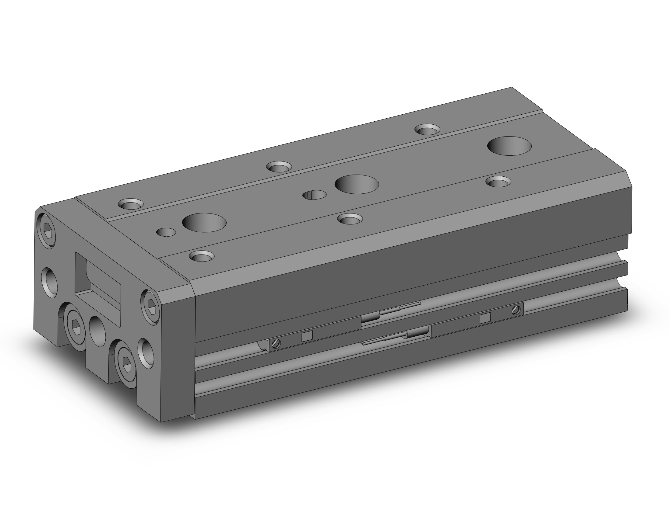 SMC MXS12-50-M9NWM cyl, air slide table, GUIDED CYLINDER