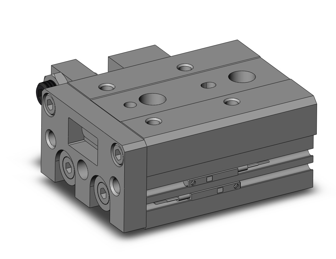 SMC MXS16-10AS-M9PSAPC cyl, slide table, stroke adj, MXS/MXJ GUIDED CYLINDER