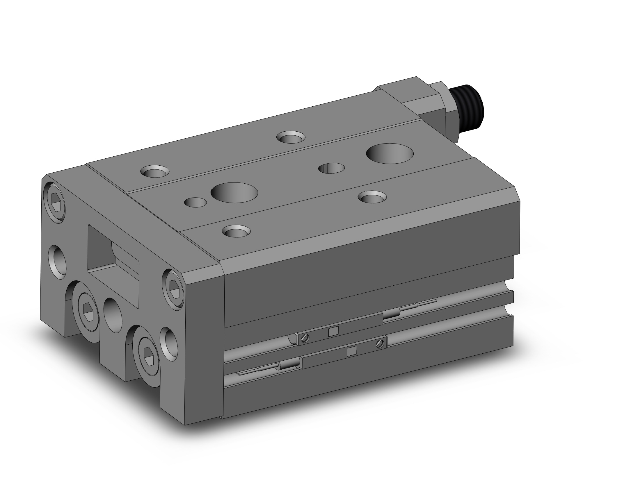 SMC MXS16-10AT-M9BM cyl, air slide table, GUIDED CYLINDER