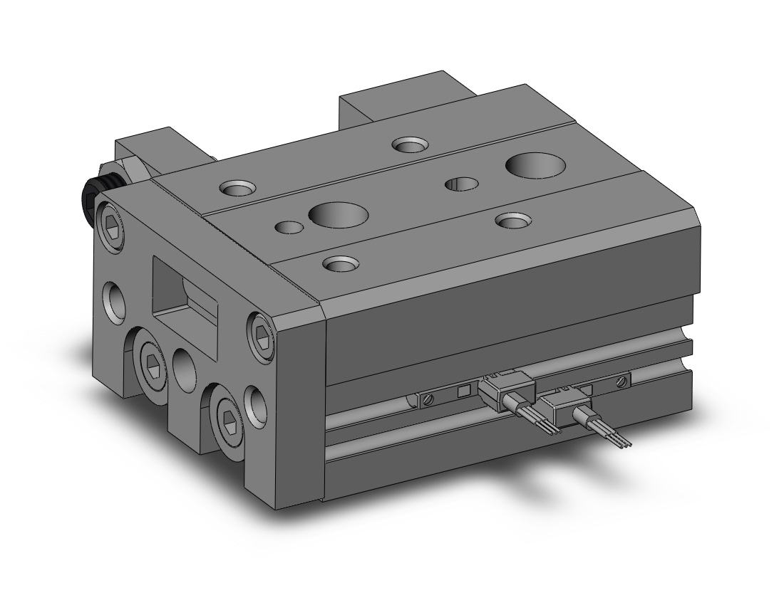 SMC MXS16-30AS-M9PVZ cyl, air slide table, GUIDED CYLINDER