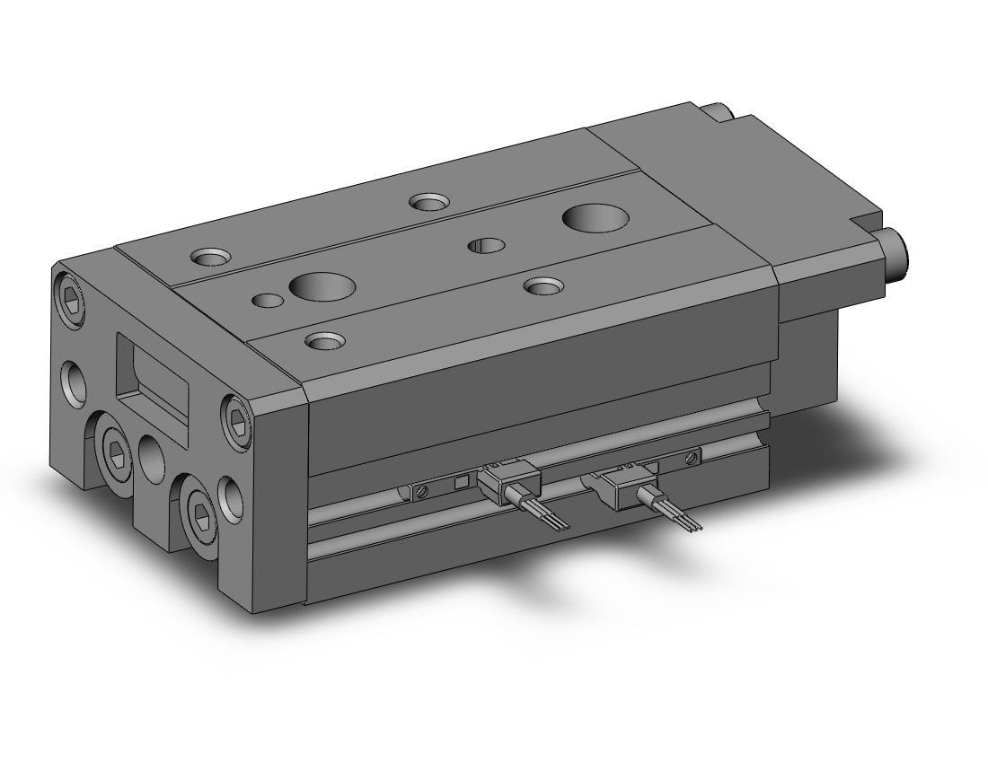 SMC MXS16-40R-M9NV 16mm mxs dbl-act auto-sw, MXS/MXJ GUIDED CYLINDER