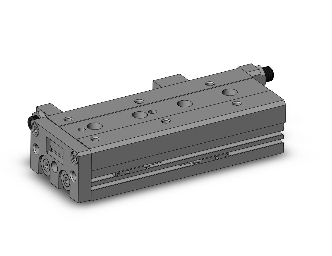 SMC MXS16-75A-M9BSAPC cyl, slide table, stroke adj, MXS/MXJ GUIDED CYLINDER