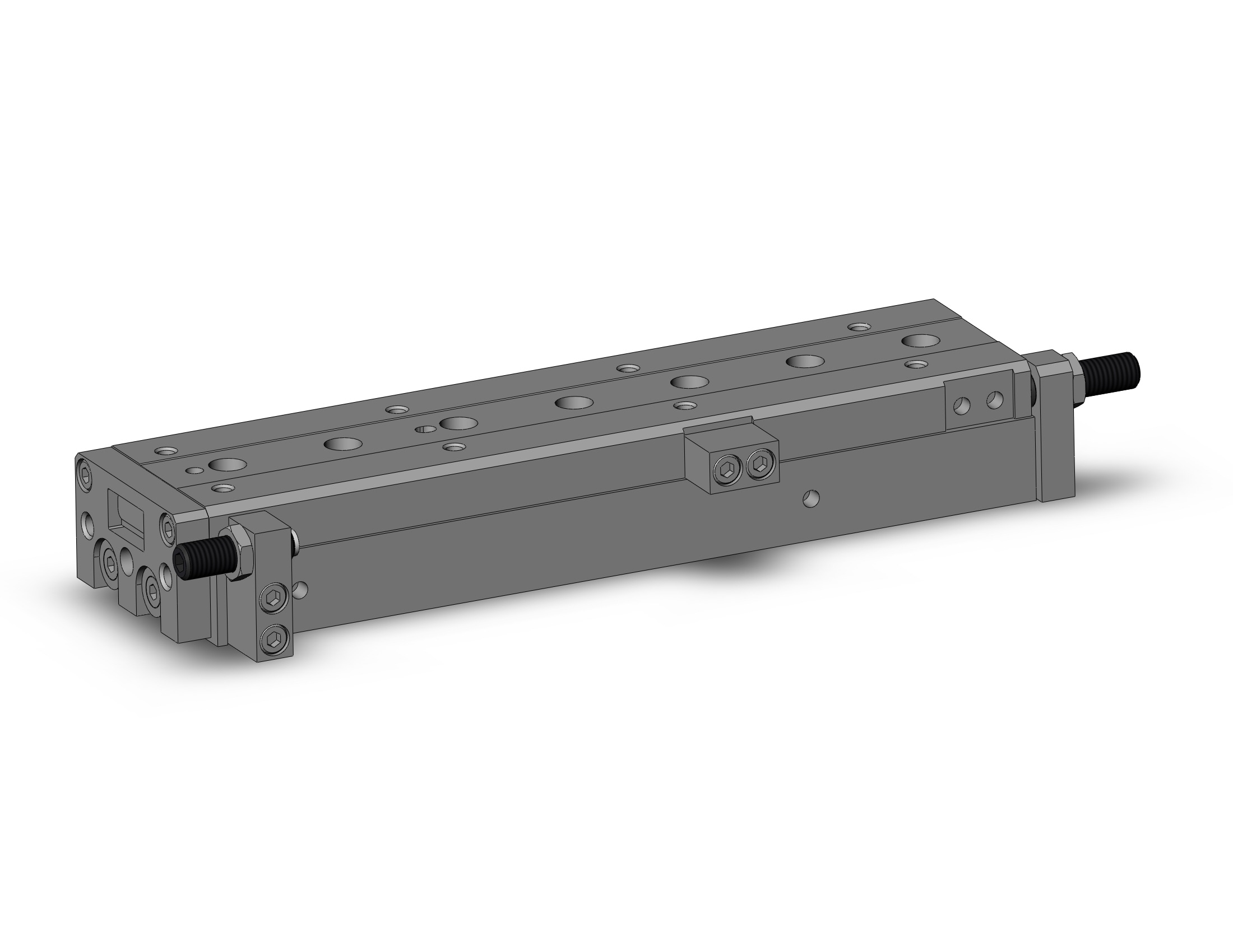 SMC MXS16L-125A-A93L-X11 cyl, air slide table, symmetric type, GUIDED CYLINDER