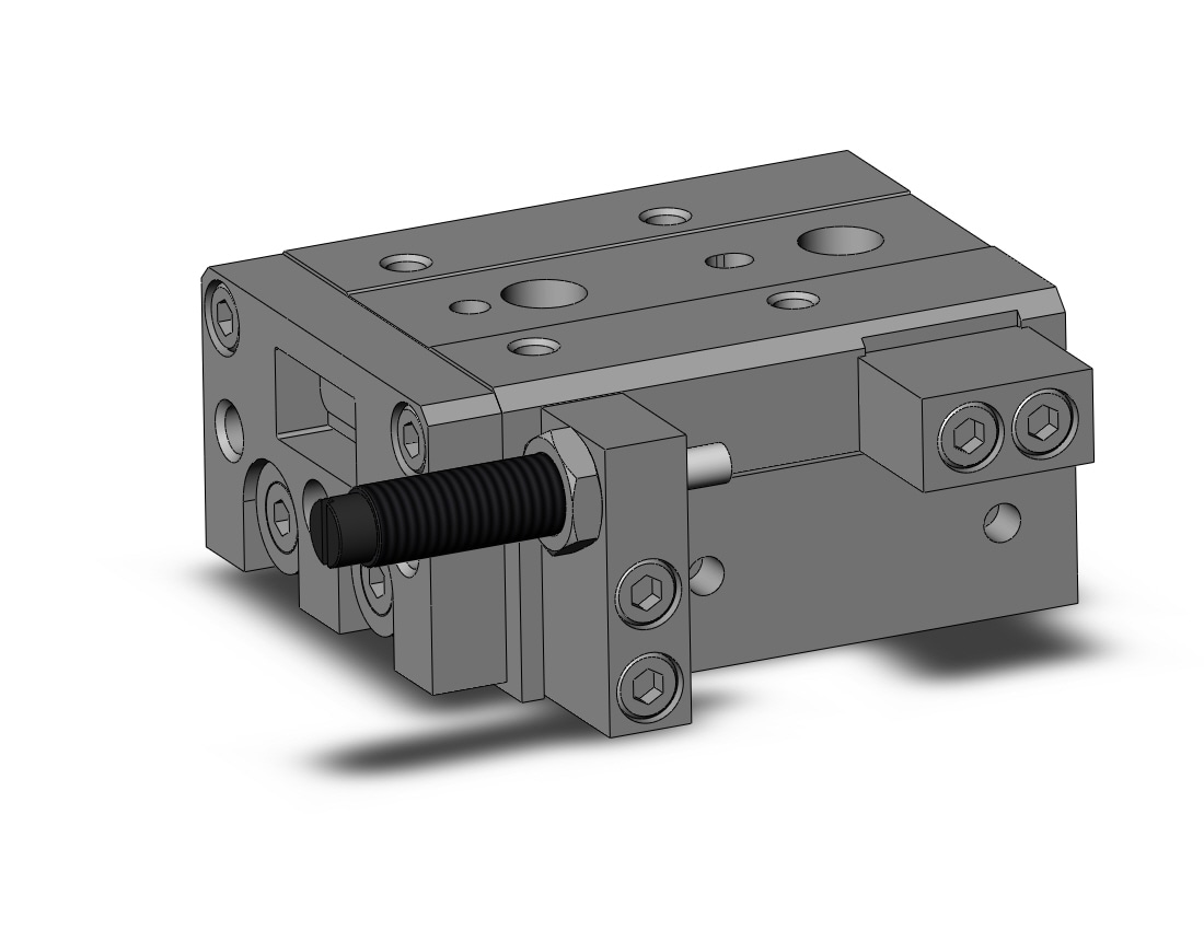 SMC MXS16L-30BS-M9PL cyl, air slide table, symmetric type, GUIDED CYLINDER